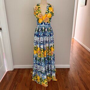 ANTICA SARTORIA Maxi Dress One Size